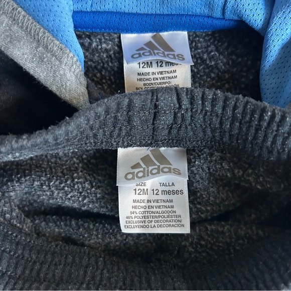 12M Adidas Infant Track Suit - Picture 3 of 3